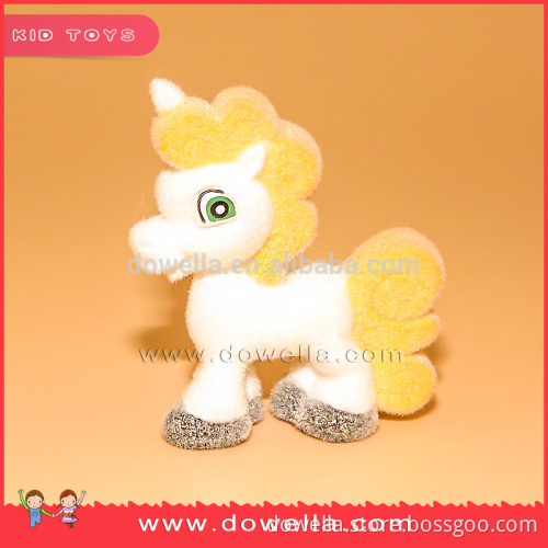New style little pony with flocking ,12styles